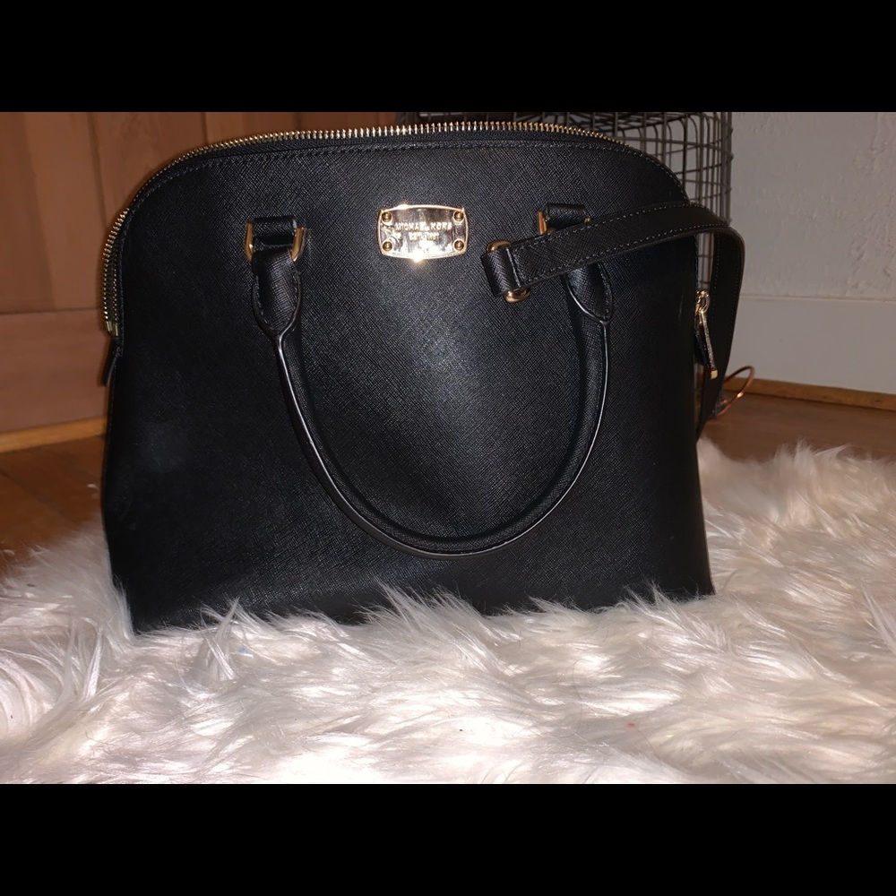 Michael Korda Black Crossbody Bag